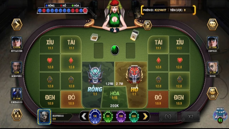 bai rong ho 2 Những quy tắc khi chơi game bài