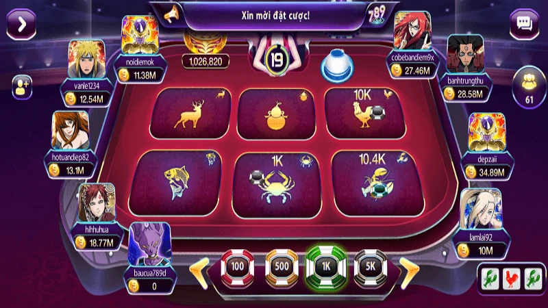 ca cuoc bau cua 3 Quy định chung về cách chơi game