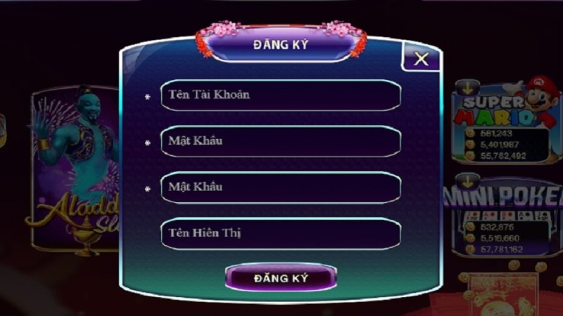 dang ky 789club 1 Điền theo mẫu đăng ký 789Club