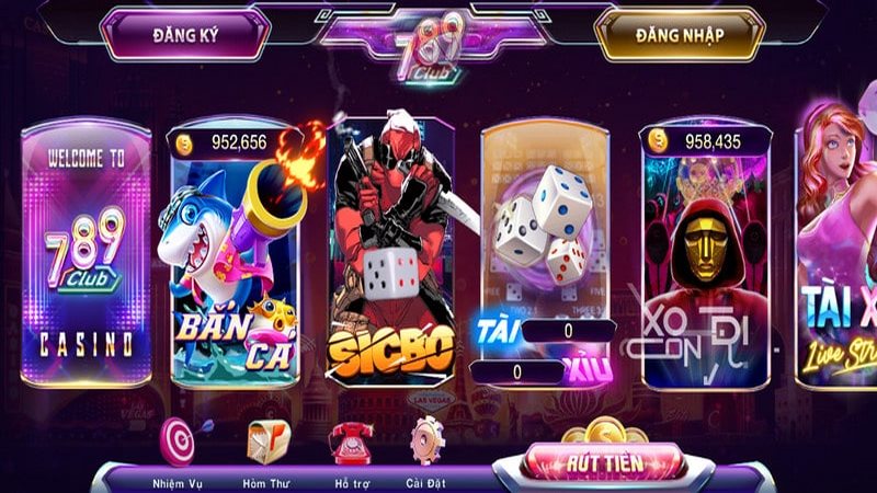 gioi thieu 789club 2 Cổng game cung cấp đa dạng game khác nhau